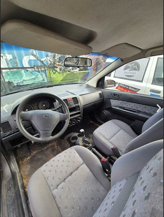Hyundai Getz 1.5D 81km maska zderzak NA CZEŚCI