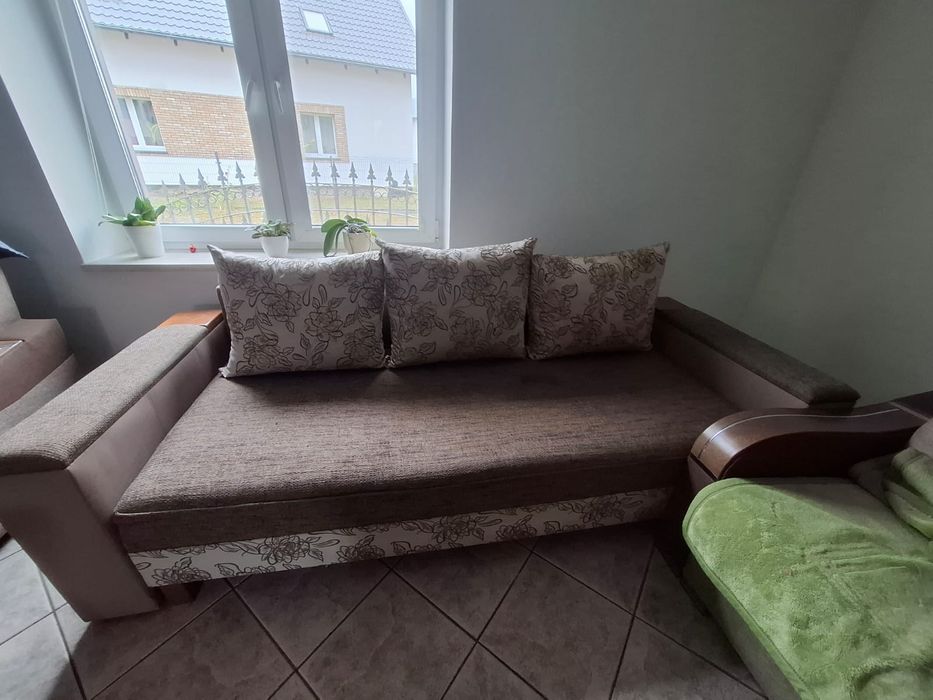 Rozkładana kanapa z funkcją spania