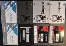 Dyski SSD 120 GB, HDD 1TB,500 GB