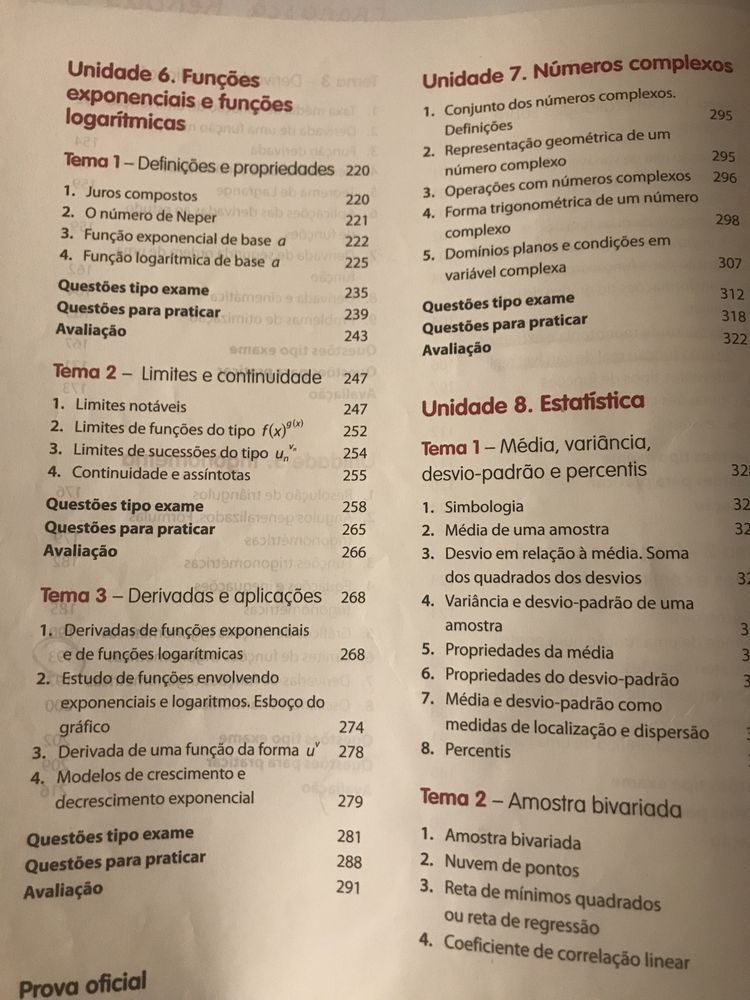 Livro Exame Matemática A 12ano