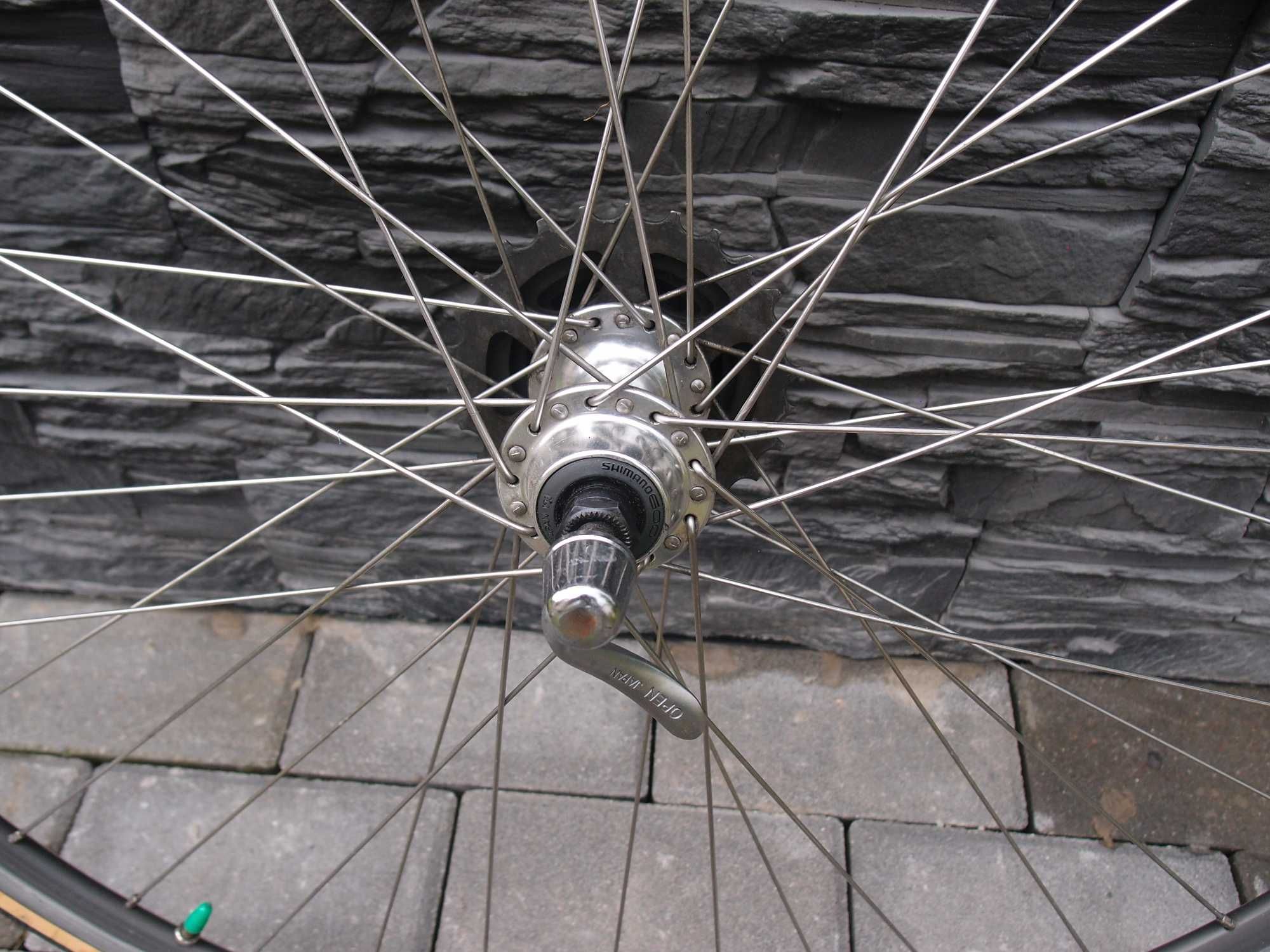 tylne koło rowerowe 700C Wolber TX Profil Shimano 600 7 rz szosowe