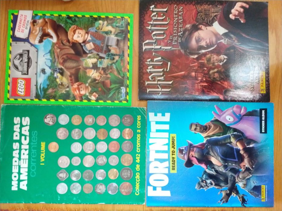 Cadernetas de Cromos Vazias