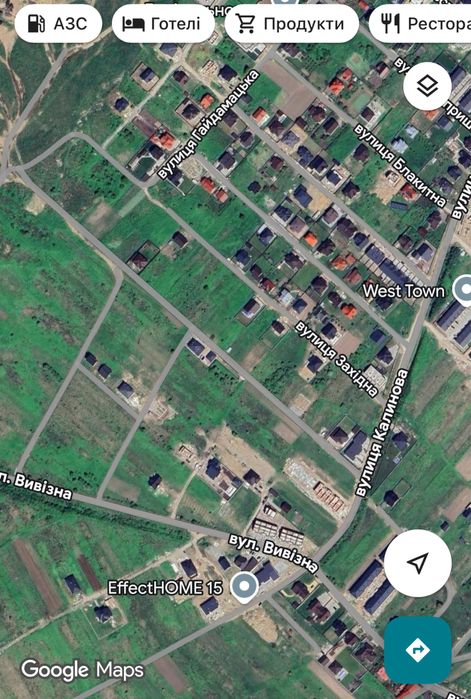 Продаж земельної ділянки 7.5сот Крихівці р-н вул Калинова / Вивізна