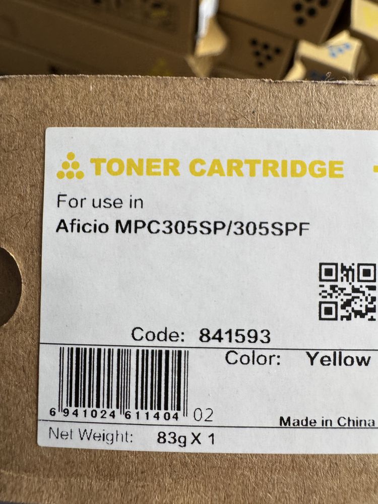 Toner Aficio MPC305SP/305SPF