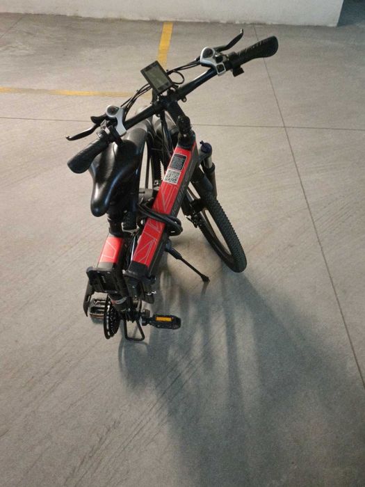 Bicicleta elétrica SAMEBIKE L026 127 Km de estrada. Impecável