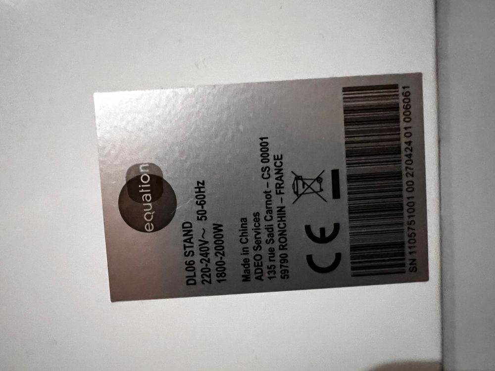 AQuecedor de 2000w