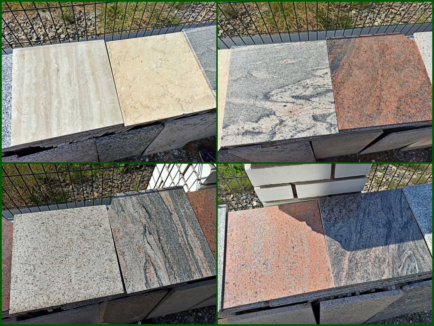 PŁYTKI GRANITOWE - KAMIEŃ Naturalny- Marmur- 20 WZORÓW- 30x30 i 30x60