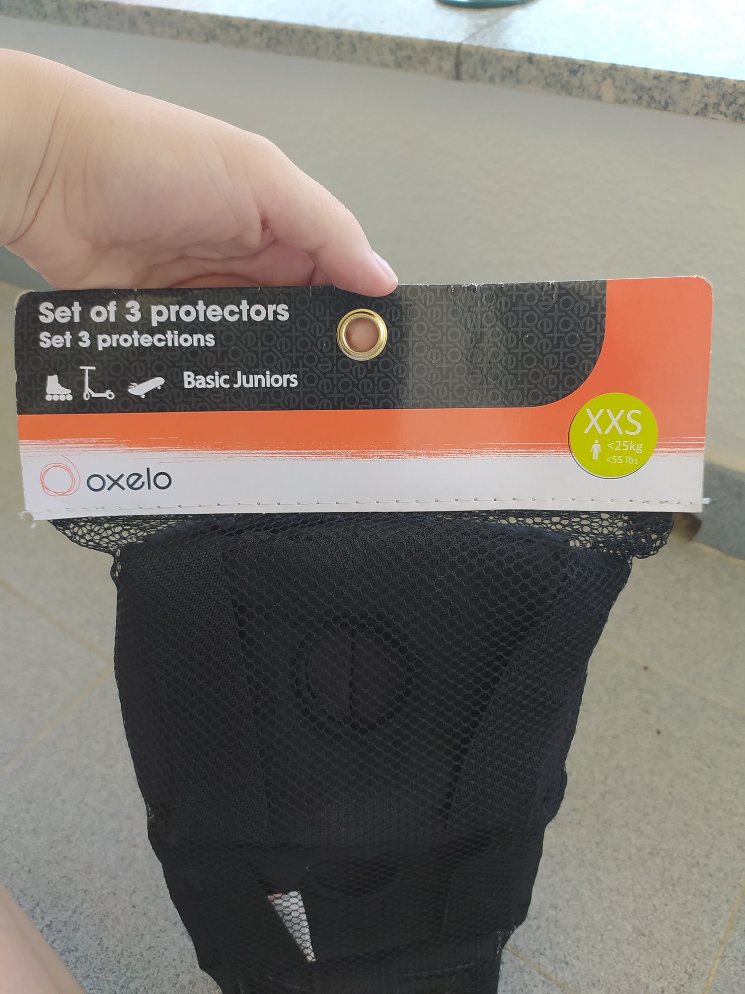 Proteções da oxelo