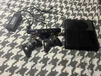 XBOX 360 + kinekt + 2 pady + gry
