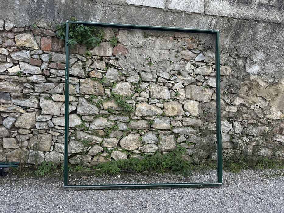 Portas de Sacada Alumínio Branco e Vidro Duplo (194x200cm) - Completas