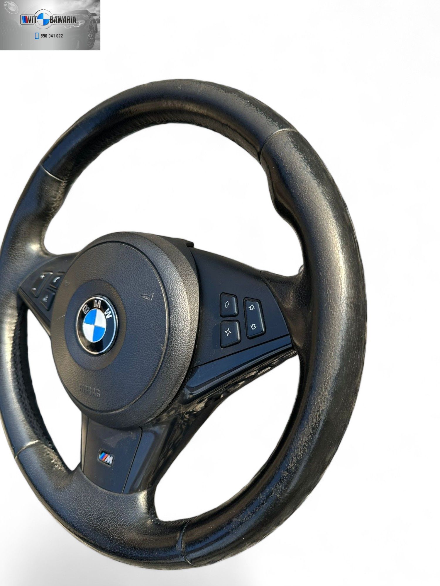 Kierownica BMW E60/E61 m-pakiet palona na kluczyk