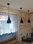 Lampa wiszącą jedno punktowa