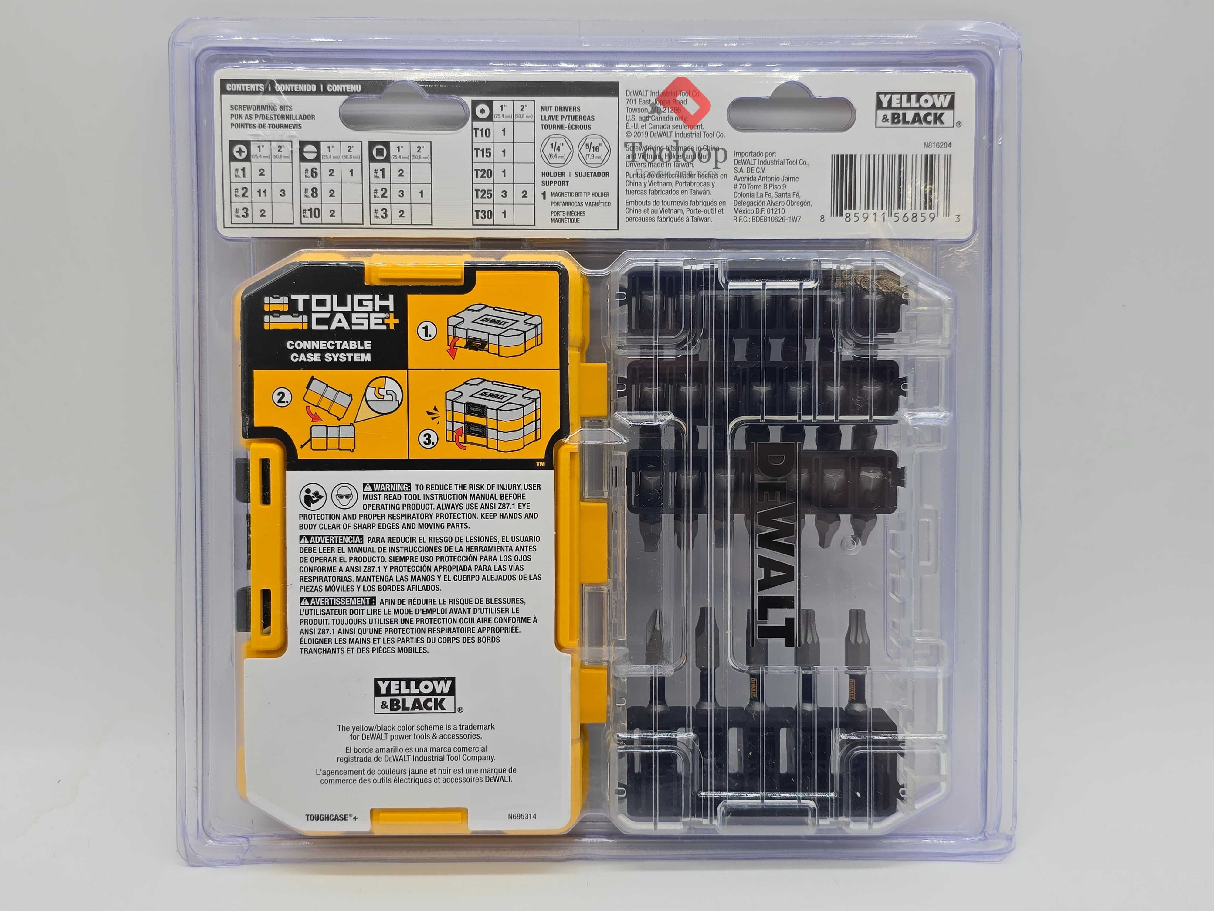DeWalt DWA45SET Набор Ударных БИТ 45 Предметов Новые / В Наличии !!!