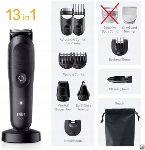 braun series 5 aio5565 trymer maszynka zestaw 13w1