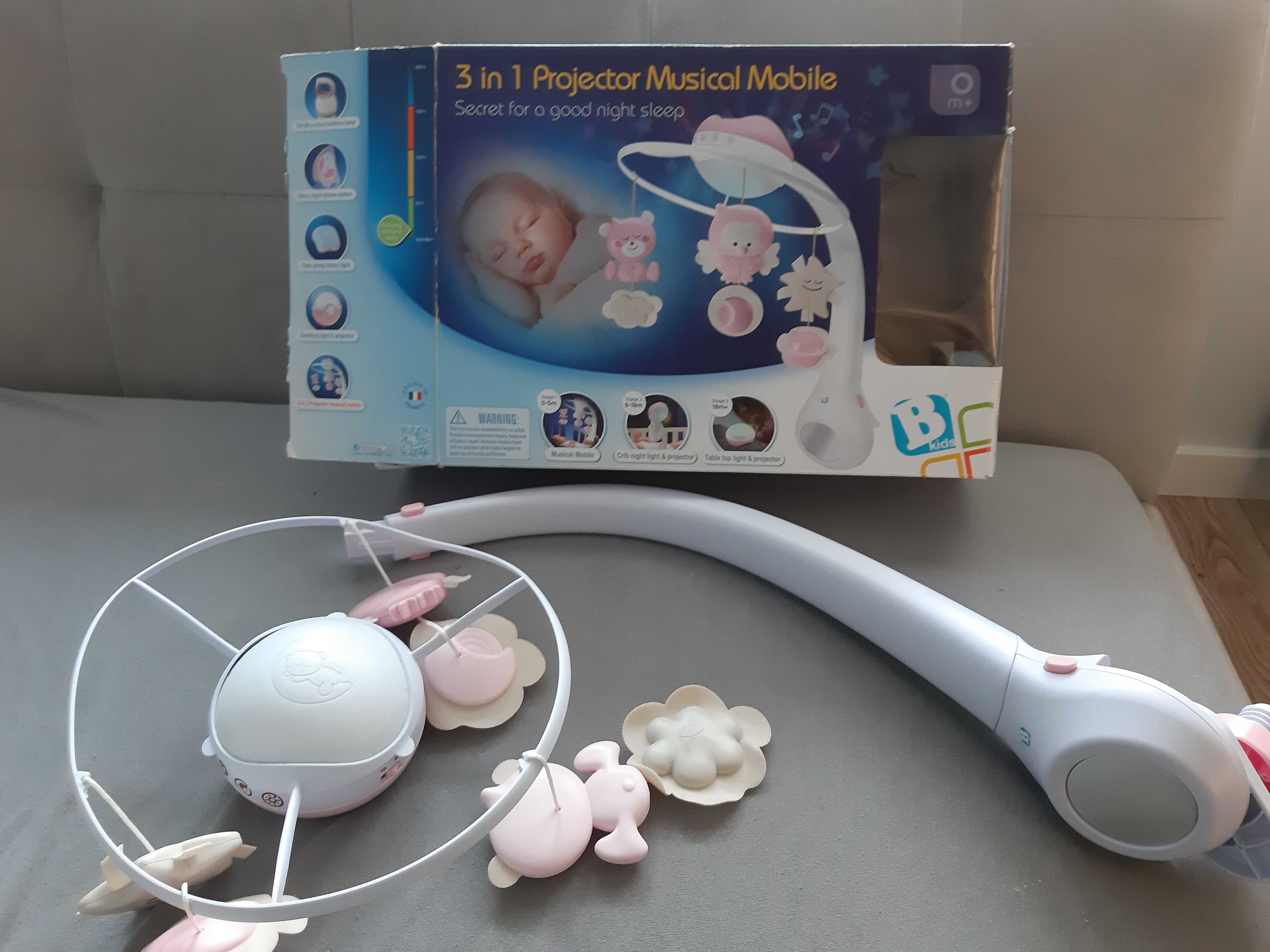 3 in 1 projektor musical mobile