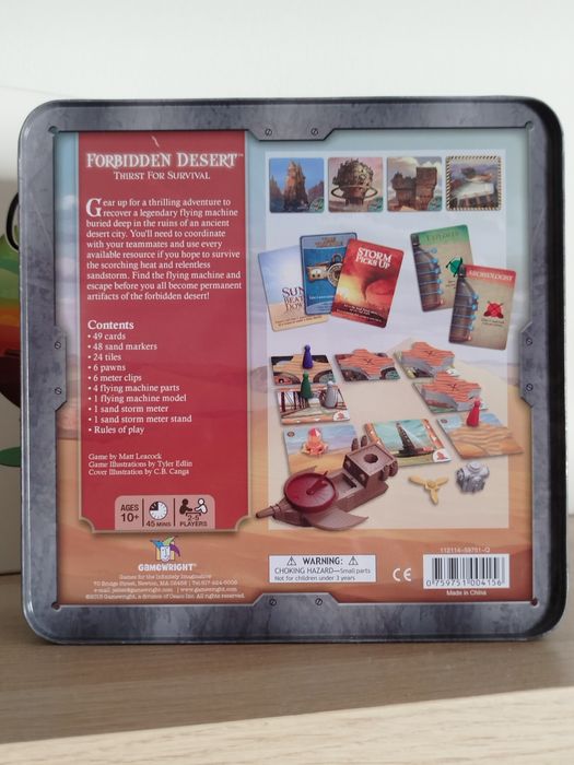 Forbidden Desert - Jogo de Tabuleiro