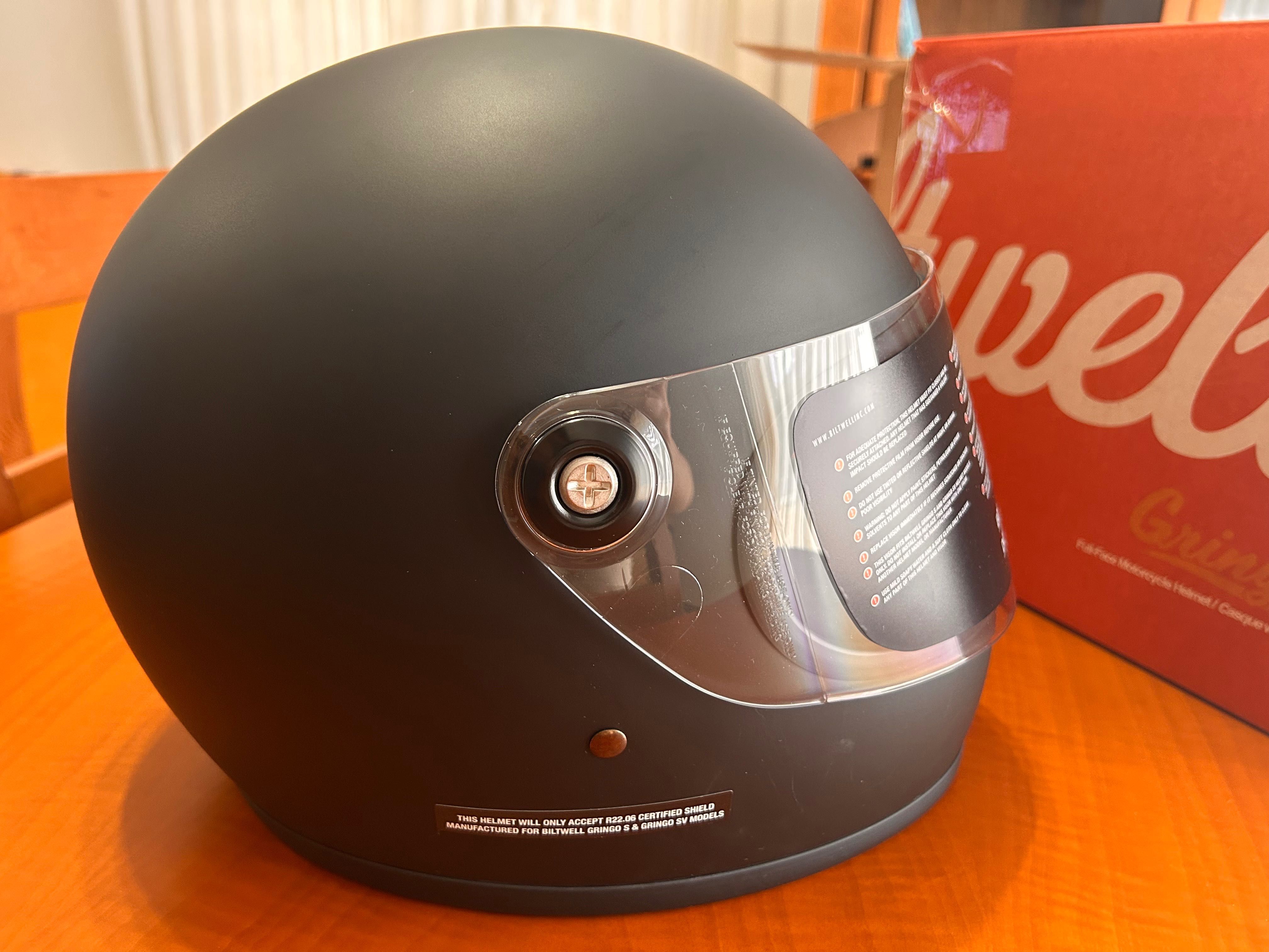 Capacete Bitwell Gringo S Preto tam M