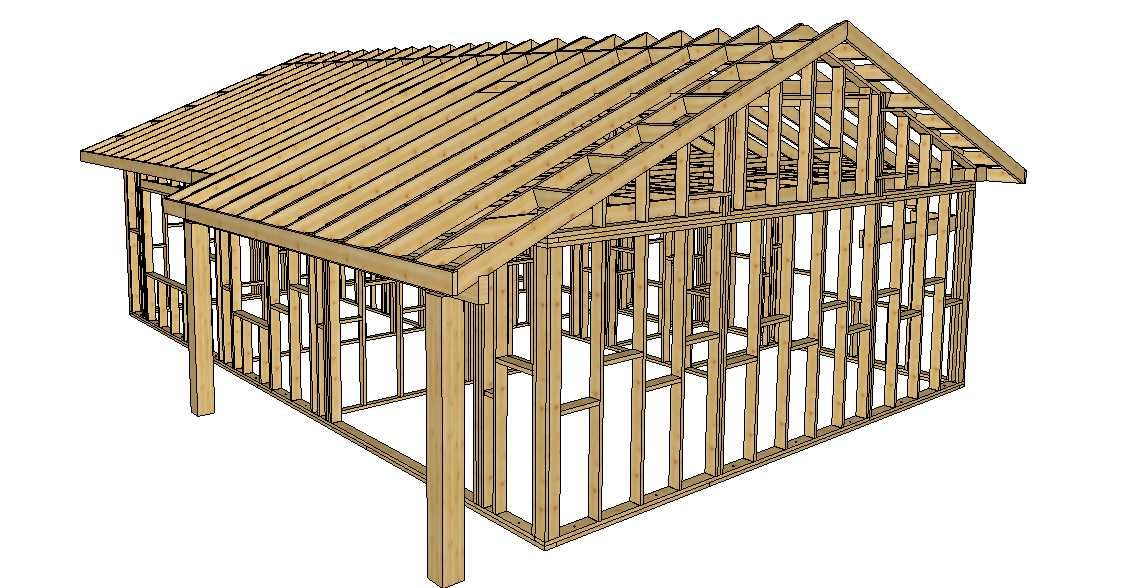 Projekt domu Z7 w technologii szkieletowej + materiały do budowy