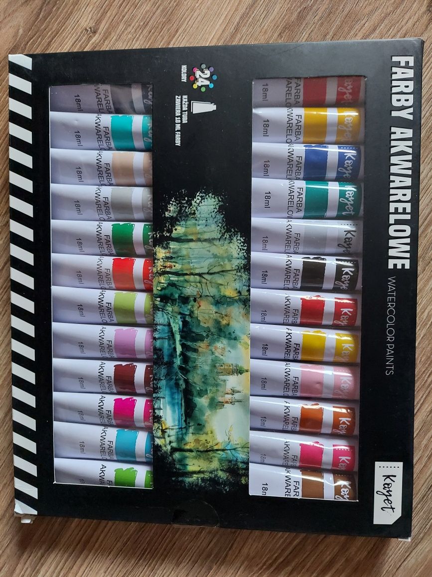 Farby akwarelowe kayet watercolour paints