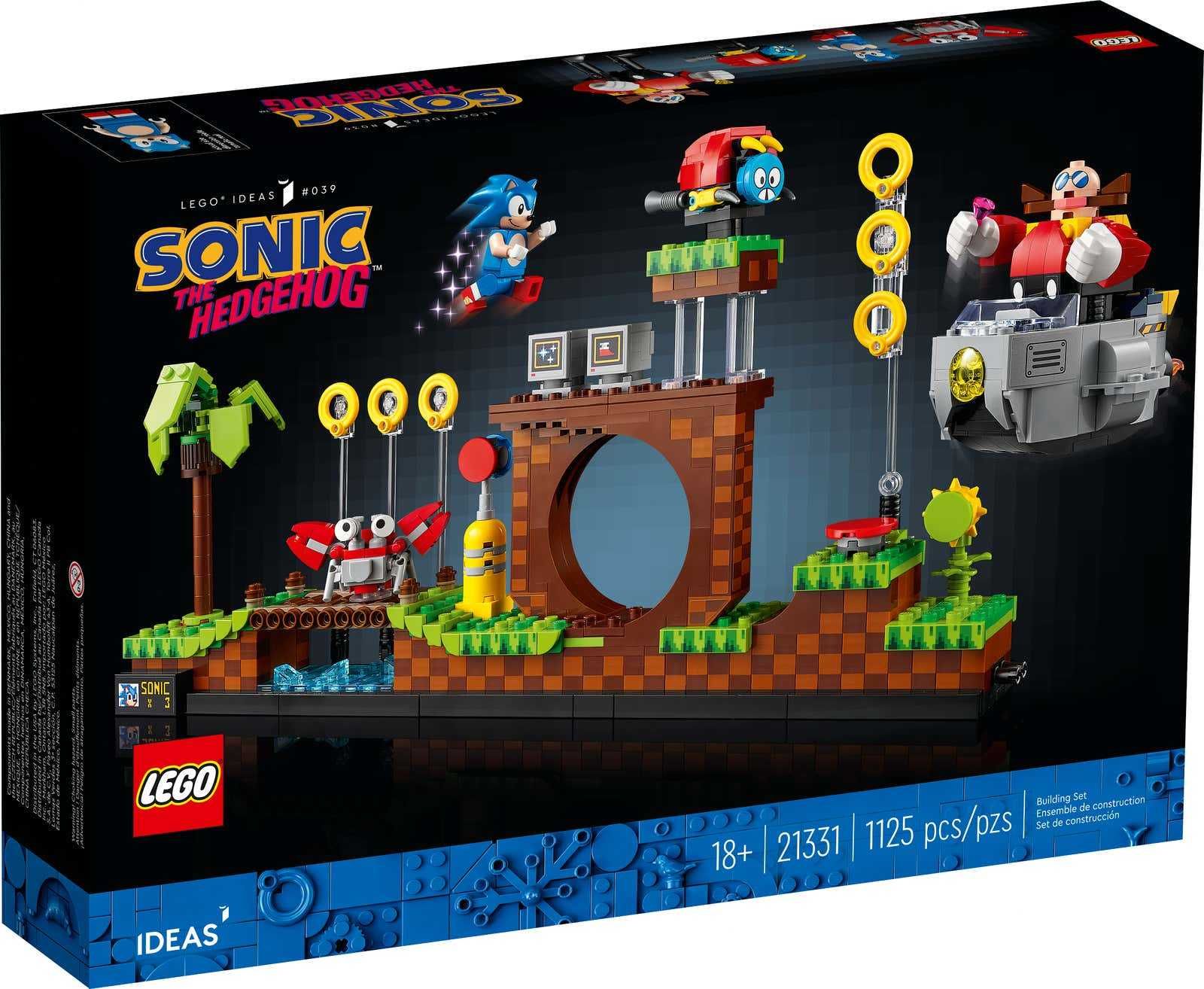 LEGO® 21331 Sonic the Hedgehog™ – Green Hill Zone [Novo][Selado]