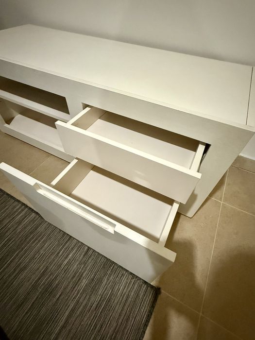 Movel TV Branco 120 x 50 x 45