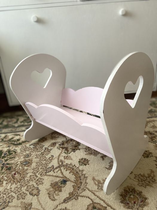 Кроватка лялькова. Ліжко для ляльки. Кроватка для кукол