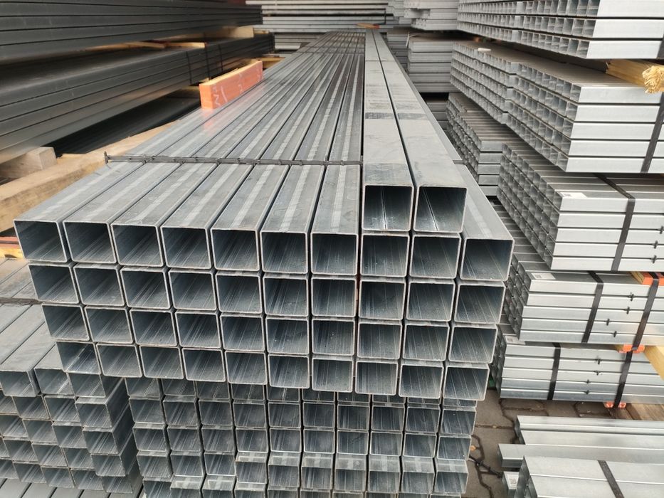 Profil ocynkowany 60x60x2 nowy 6m ogrodzenia słupki.