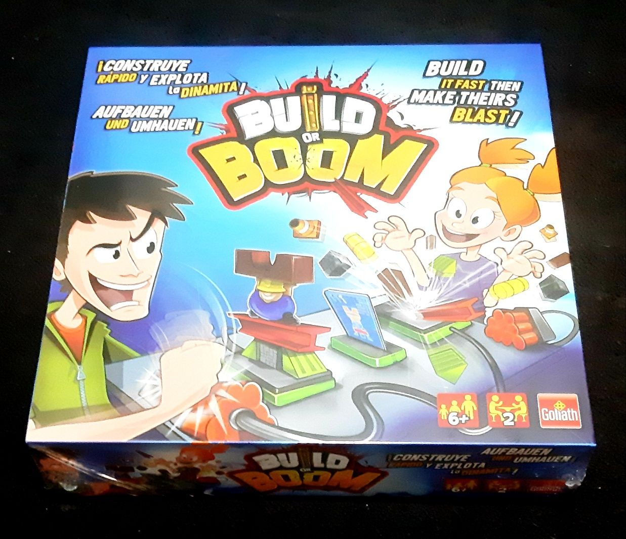 Jogo de Tabuleiro Build our Boom