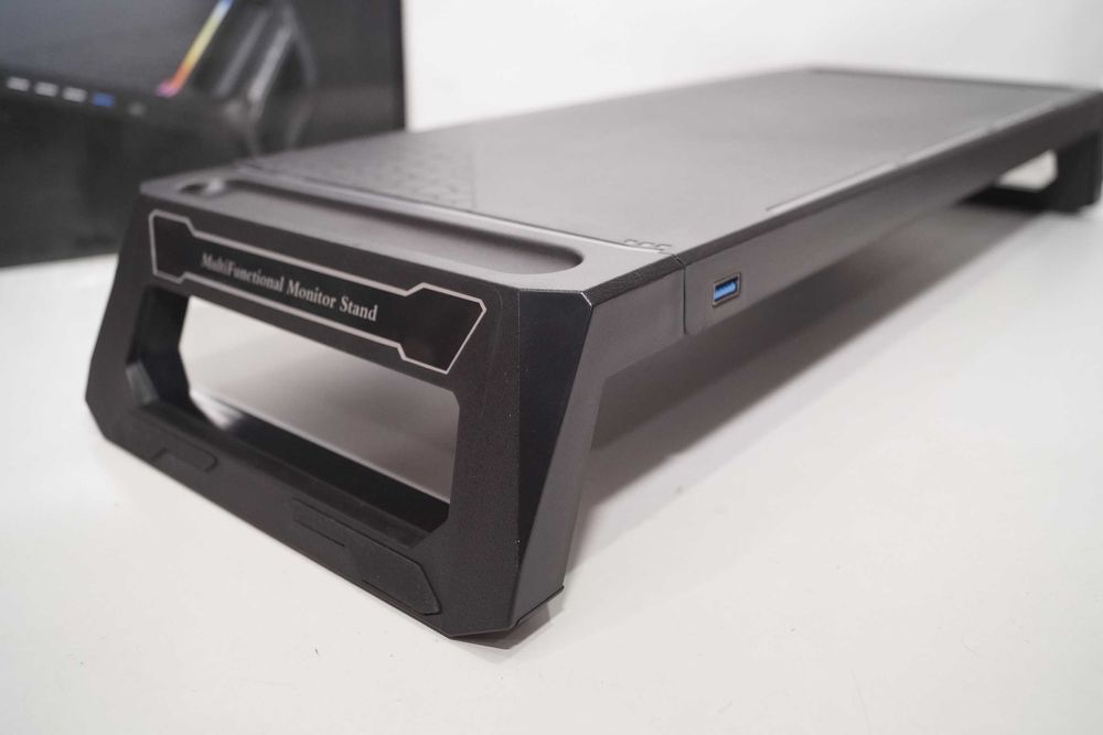 1320 MOOJAY Składana podstawka stojak pod monitor gamingowa RGB usb