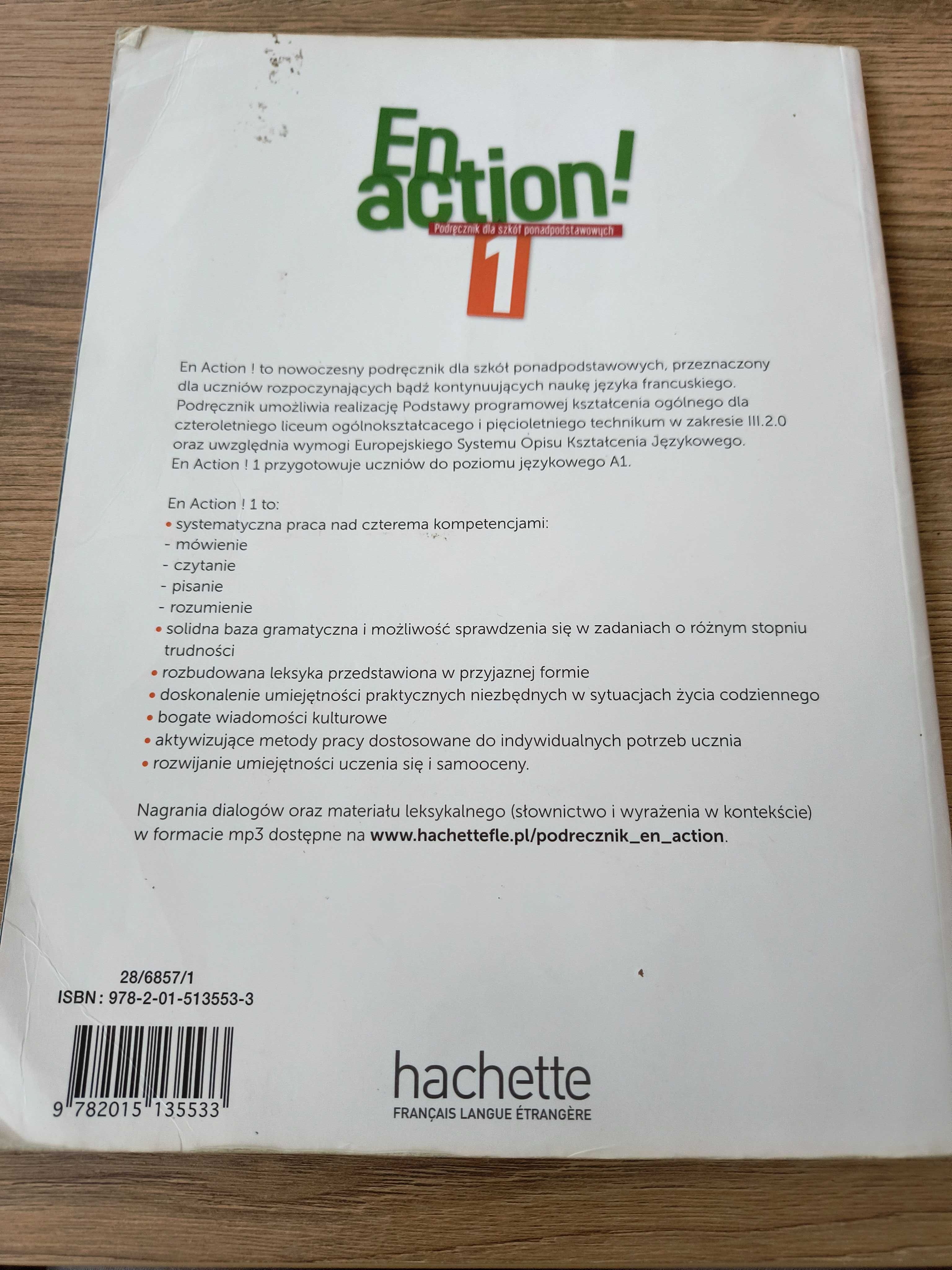 Podręcznik do języka francuskiego en action
