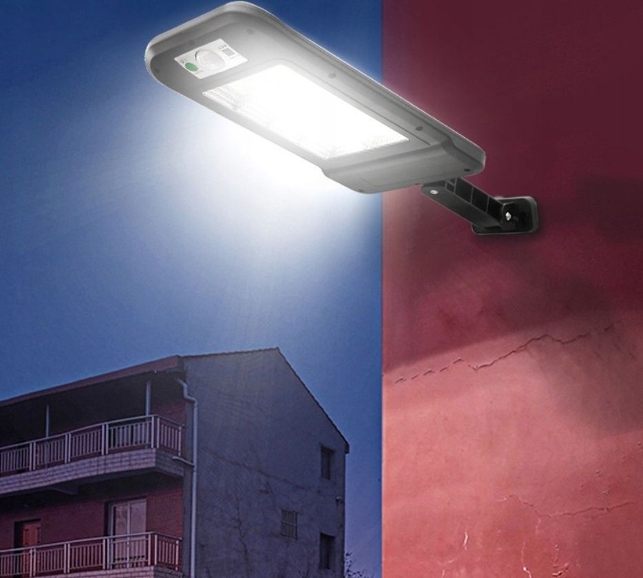 Lampa uliczna solarna IP65 600W 6800 lm + pilot