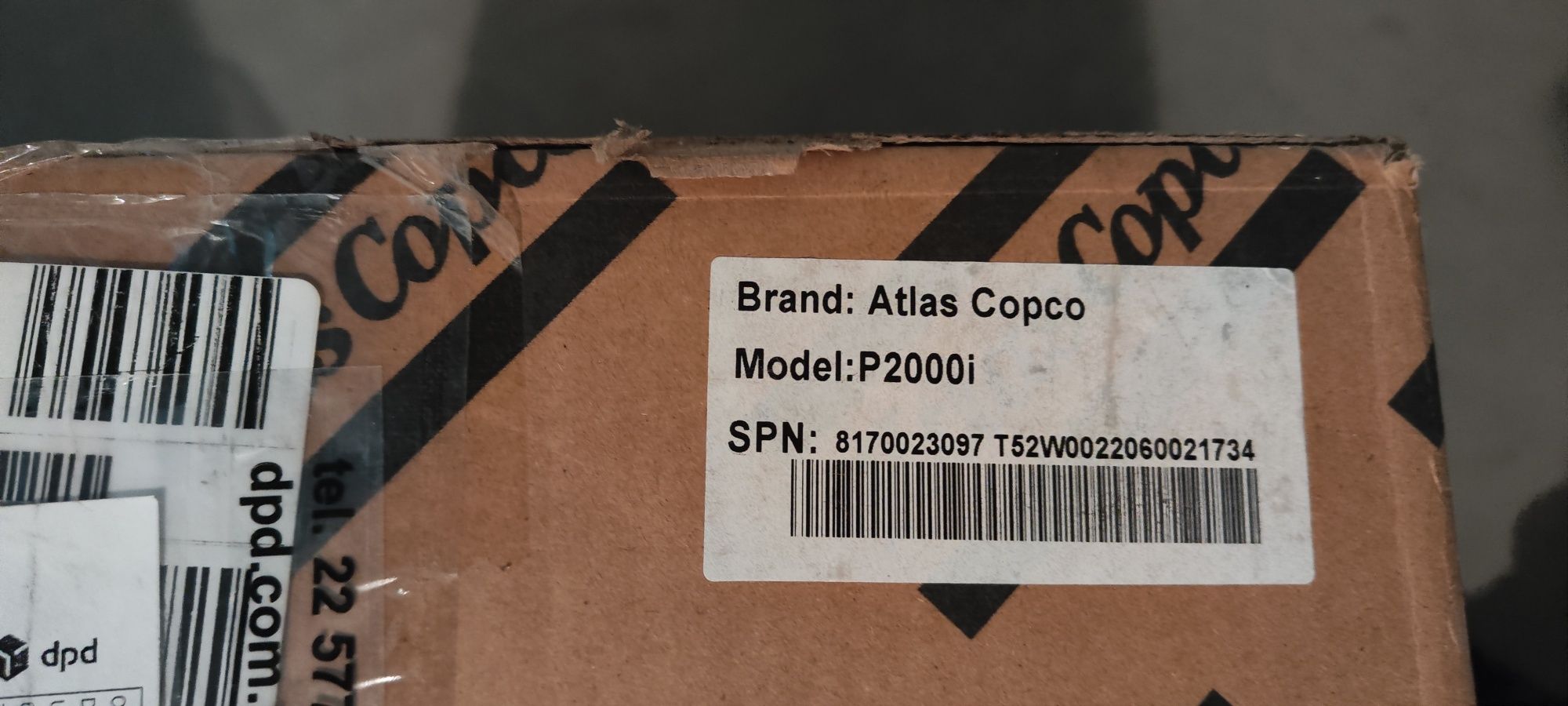 Agregat prądotwórczy Atlas Copco p2000i NOWY, f. Vat