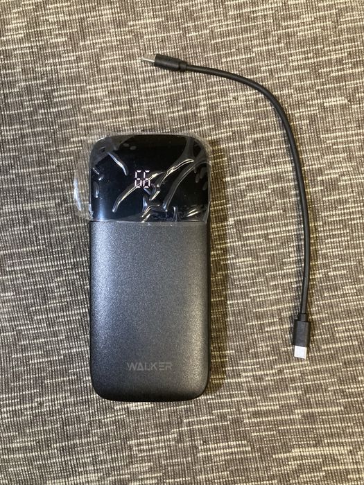 Потужний павербанк для ноутбука Walker 20000 mAh