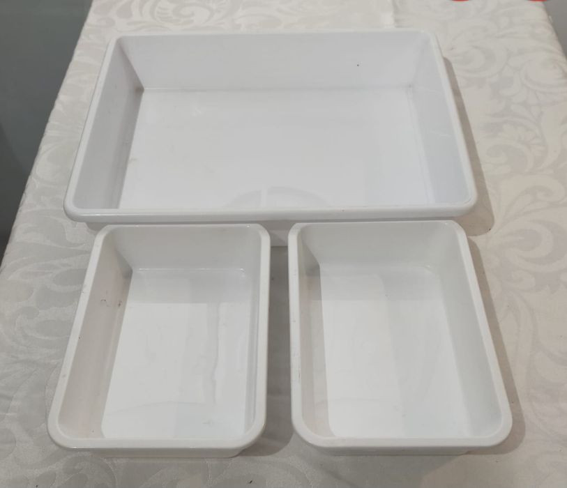 Caixas plásticas sem tampa