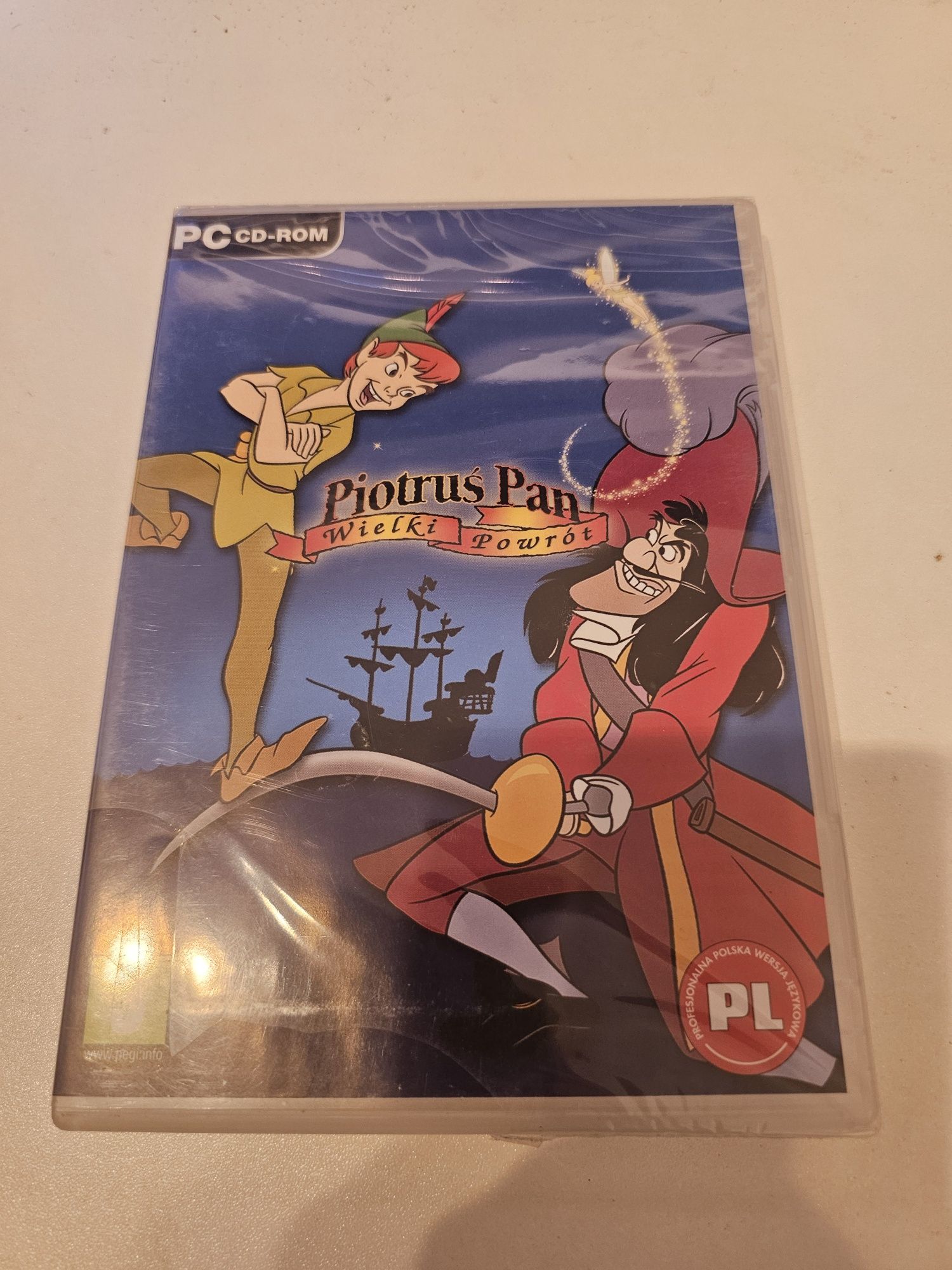 Piotruś Pan Wielki Powrót PC PL nowa folia
