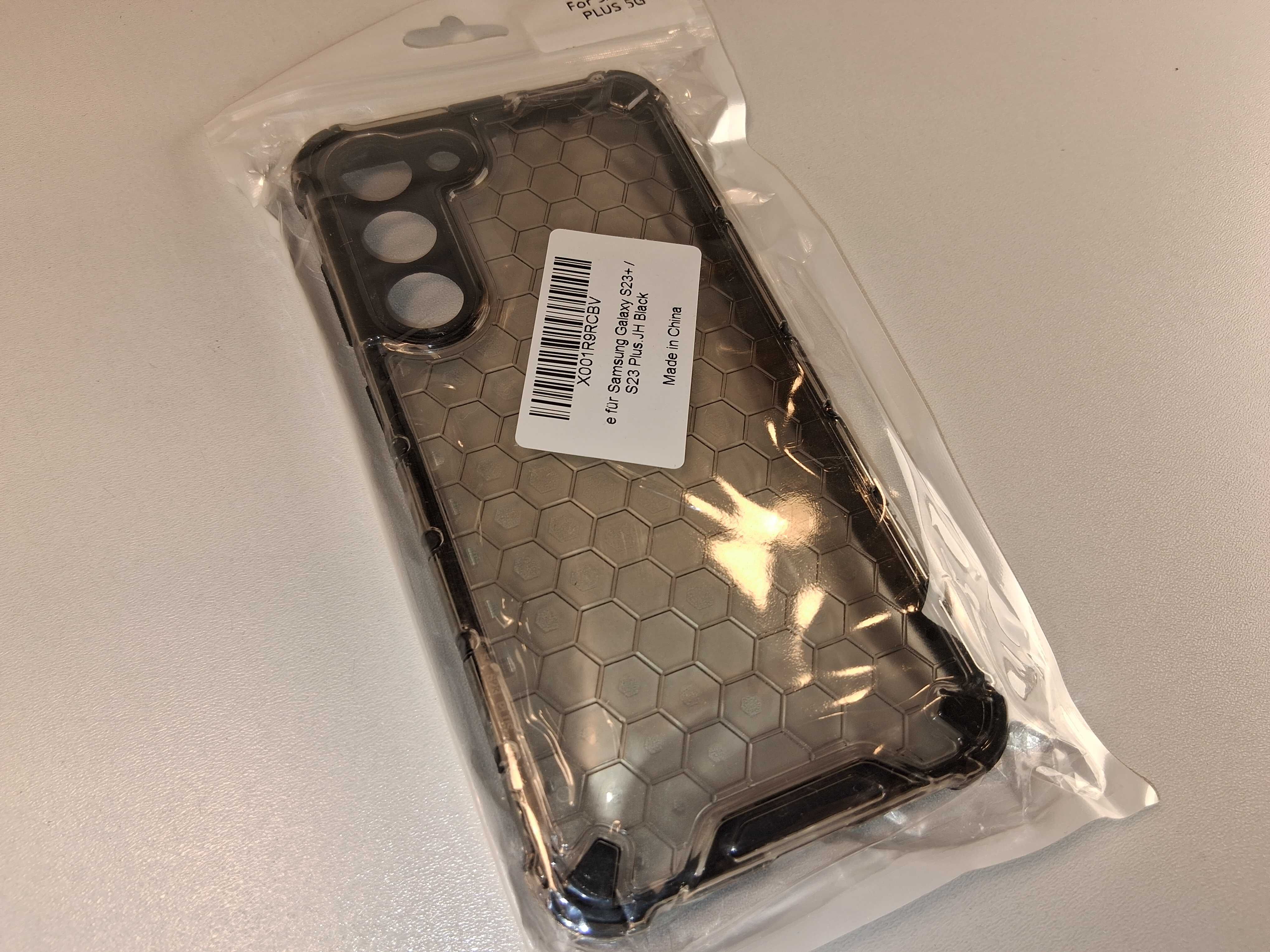 E059 Etui Wzmacniane do Samsung Galaxy S23 Plus 5G Czarne