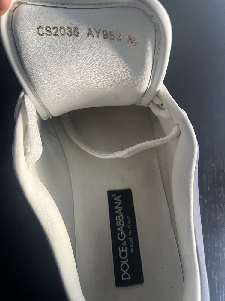 Calçado dolce gabbana