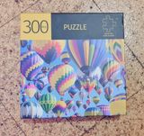 Puzzle 300 peças do balão de ar quente colorido