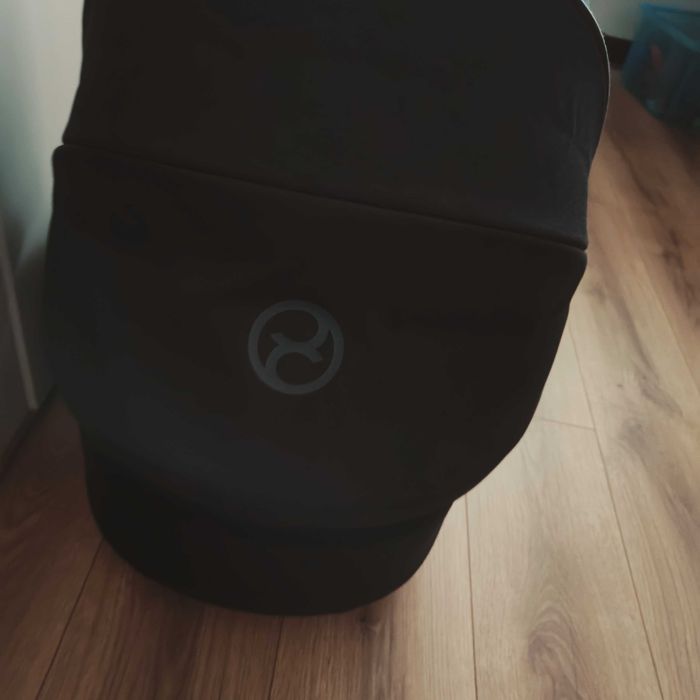 Cybex gondola balios i talos Cot S Lux + folia przeciwdeszczowa.
