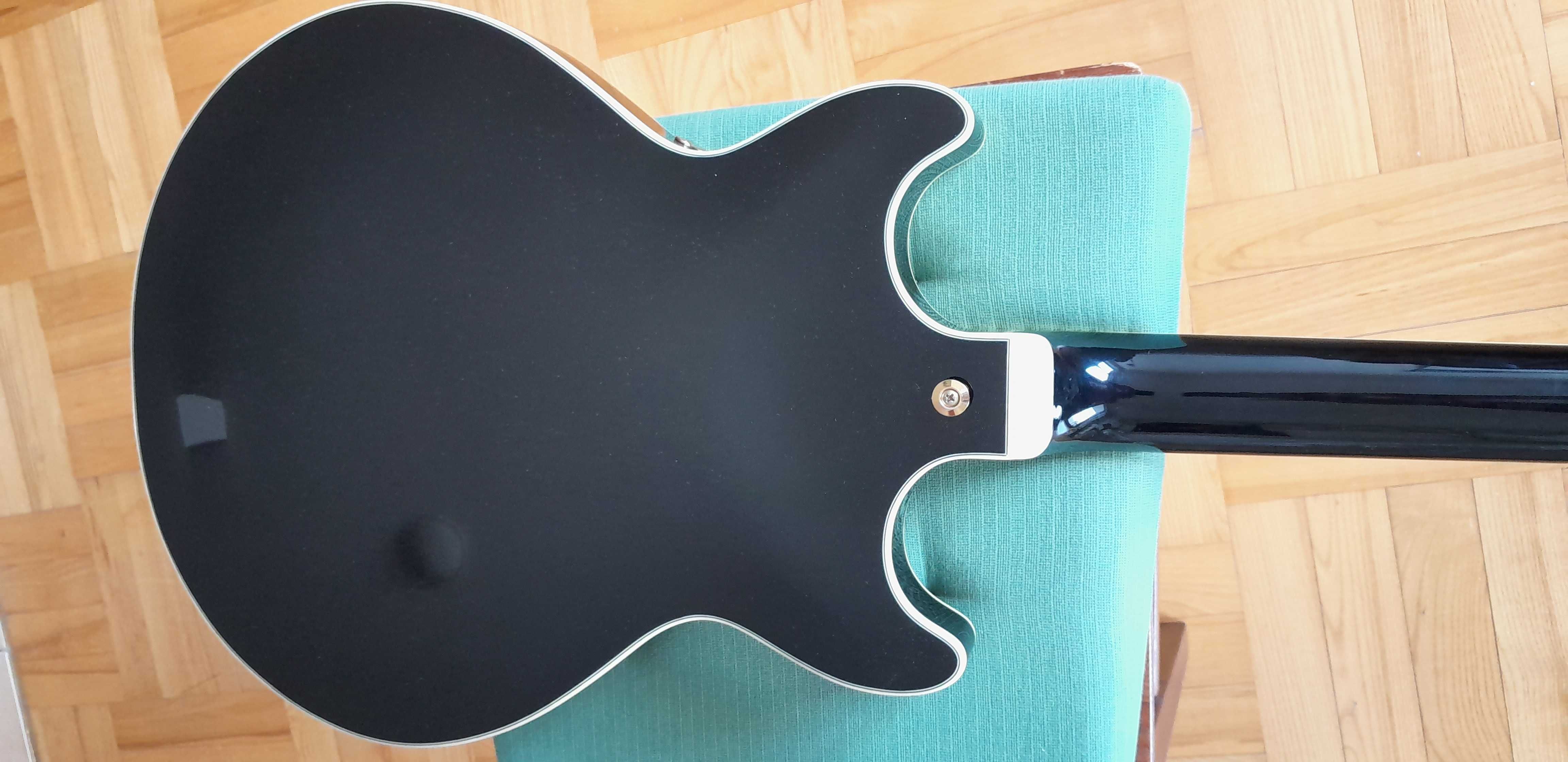 Ibanez AMH90-BK,gitara hollowbody,archtop,jazzowa.thinline