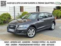 Audi Q5 2.0TSI 211KM QUATTRO S-TRONIC * Wersja europejska * KAMERA * NAVI