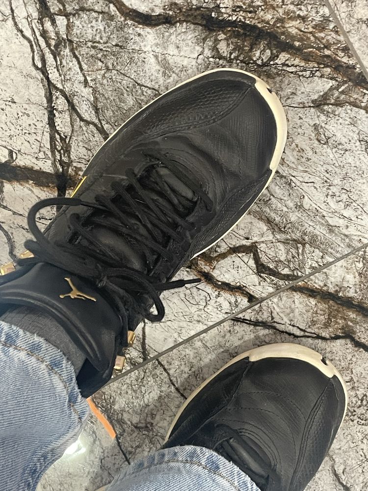 Nike Air Jordan Retro 12 czarno złote 37