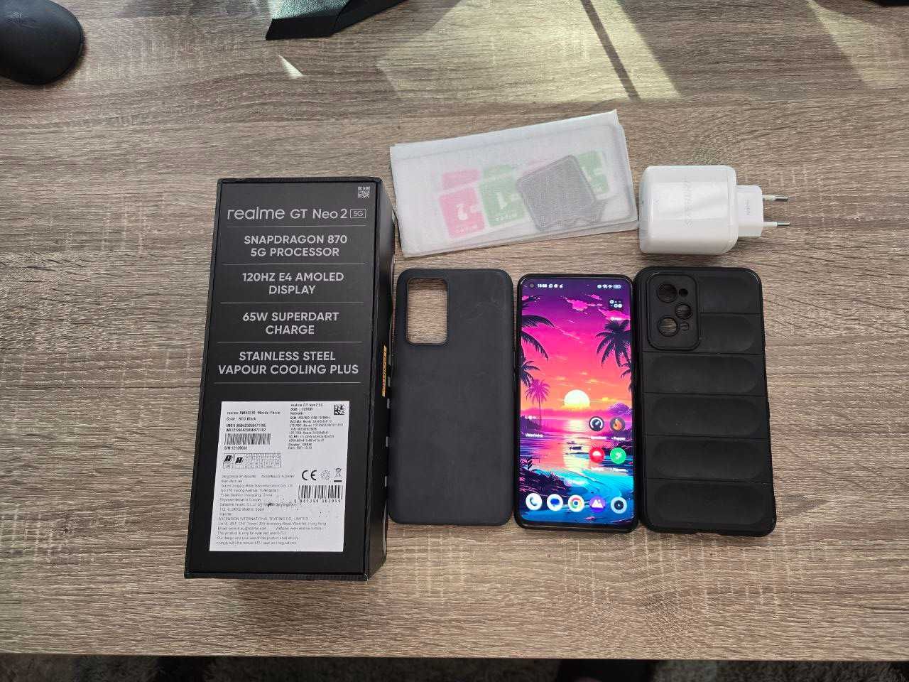 Смартфон realme GT Neo 2 8/128GB Neo Black