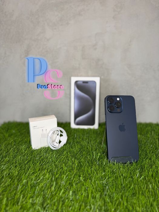 iPhone 15 Pro Max 512GB Blue Titanium | Bateria 87% | Gwarancja |