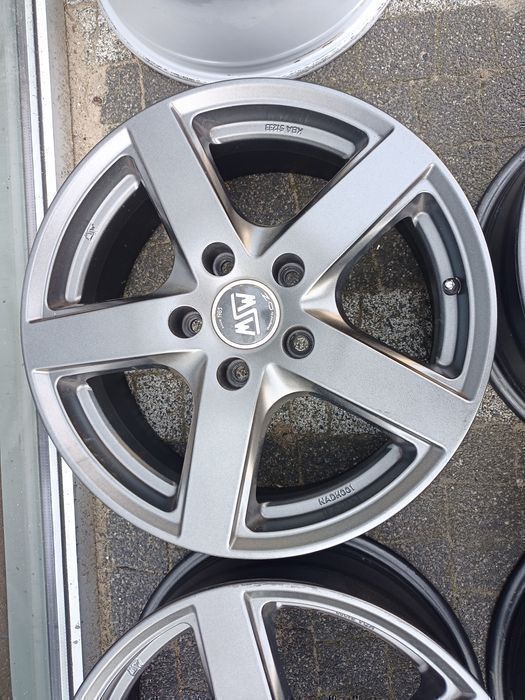 MSW ALU 17" VW Transporter T5 T6 Multivan Caravelle ET49 5*120 Szare.