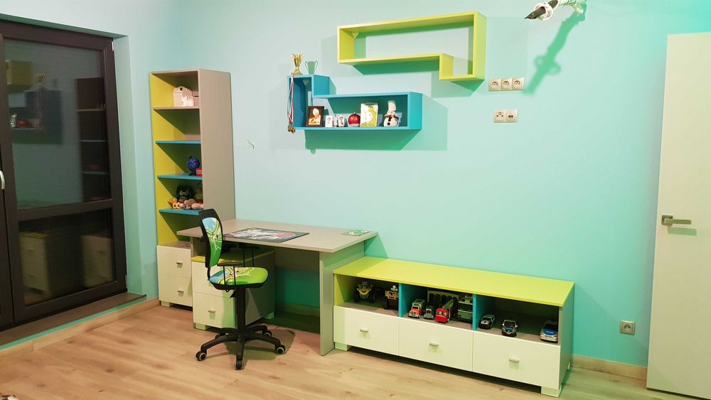 OKAZJA - Komplet mebli młodzieżowych Meblik – kolekcja UNI Fresh