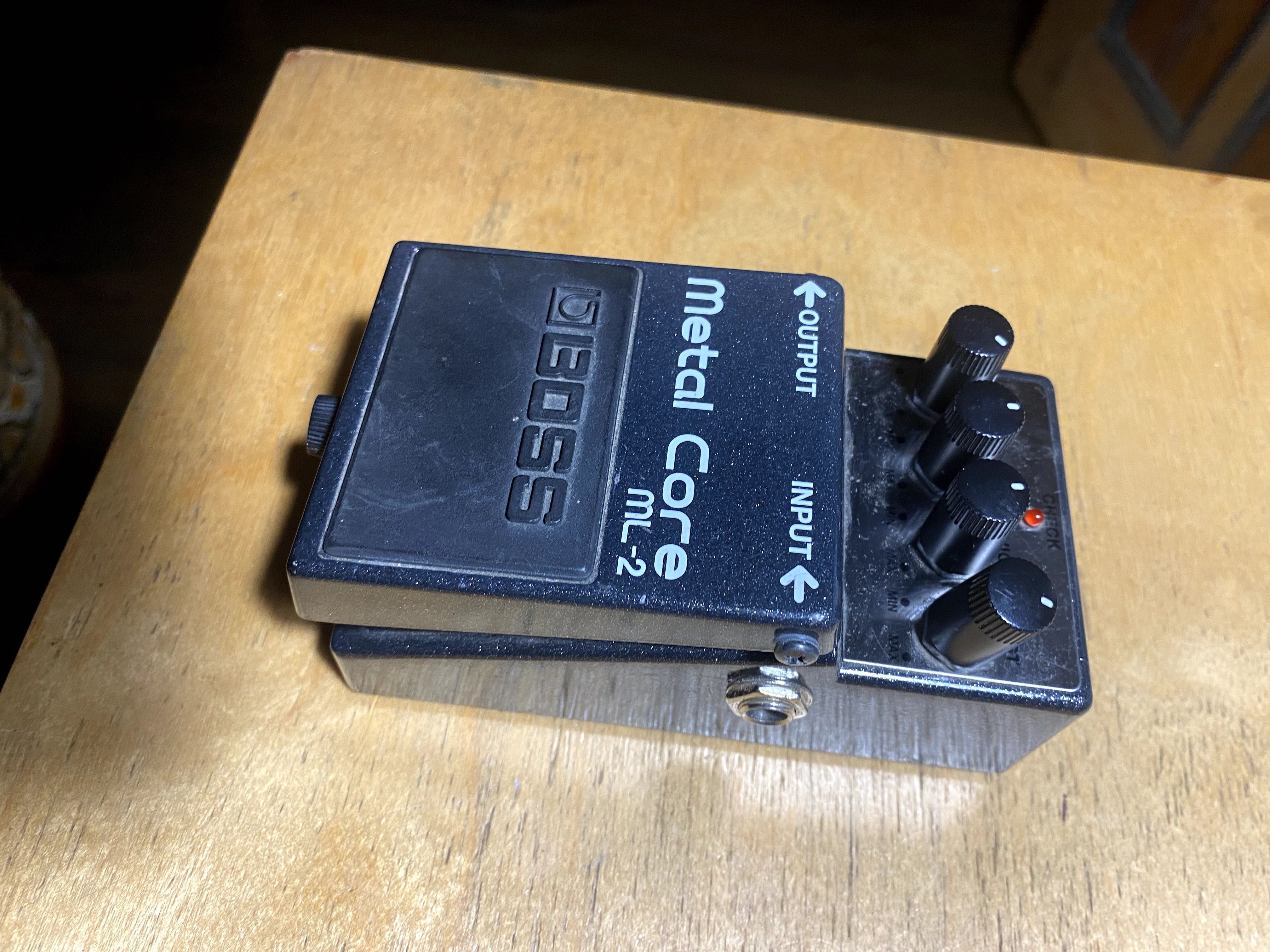 BOSS ML-2 distortion