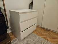 Cómoda branca IKEA - três gavetas