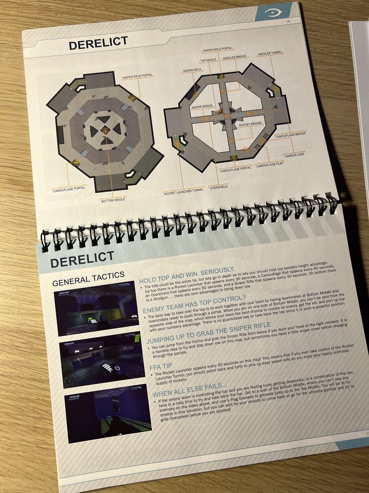 Halo Master Chief Collection Multiplayer Map Book