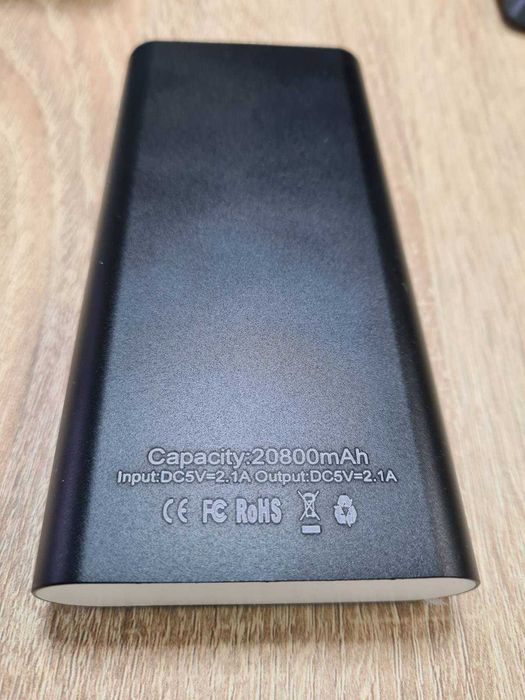 Power Bank Capacity 20800mAp